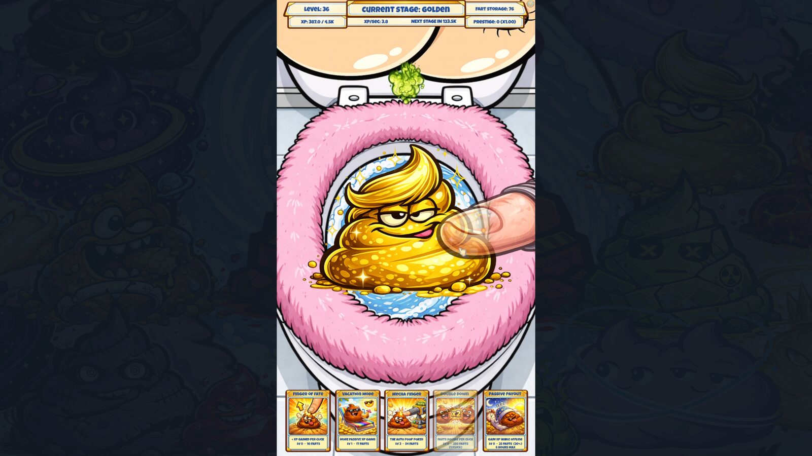 Super Idle Poop Clicker screenshot